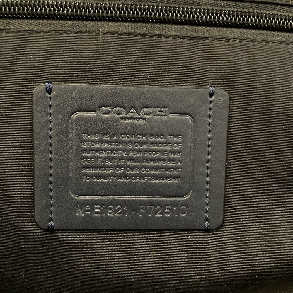 Coach Leather Backpack - Picture 8 of 10